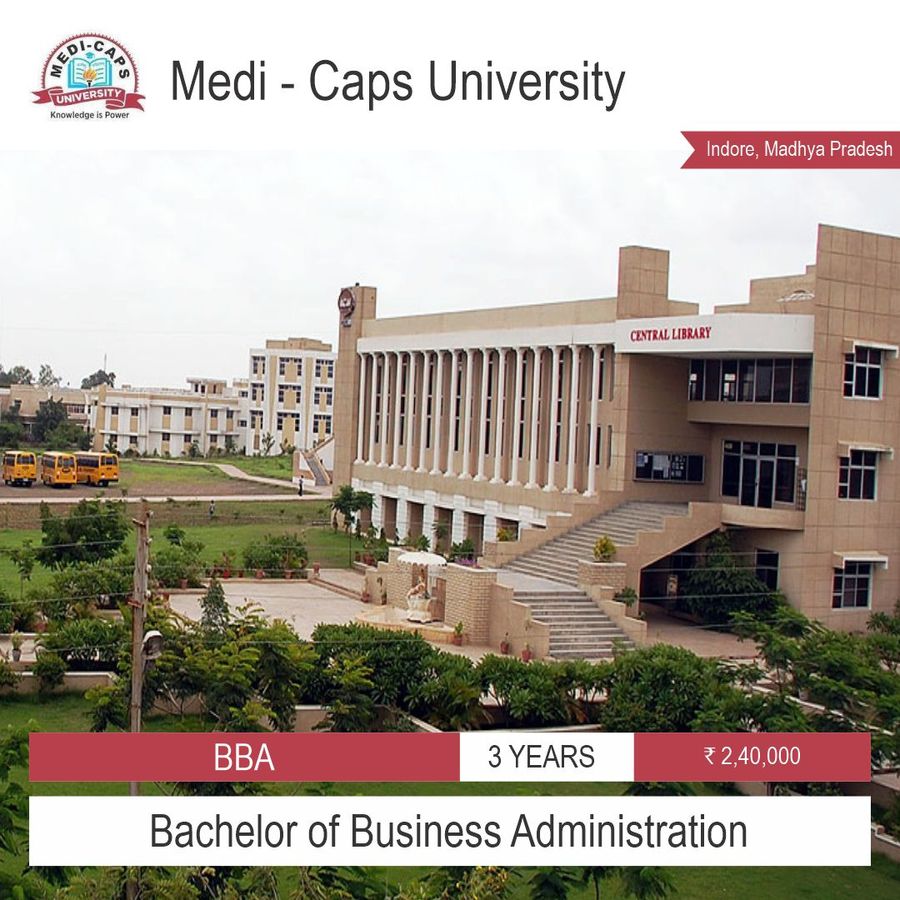 Bachelor of Business Administration [BBA] at MediCaps University, Indore